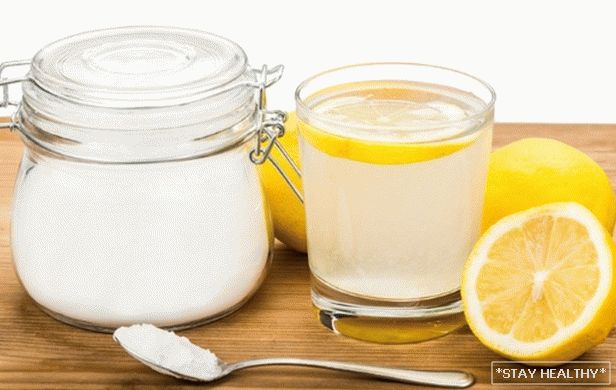 Напиток из соды и лимона для похудения