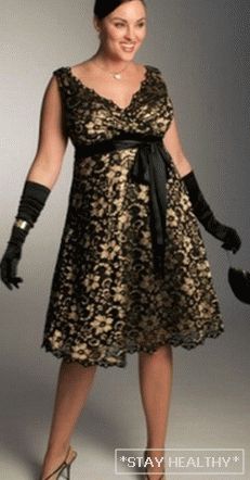 Елегантни рокли. Модели нарядных платьев для полных