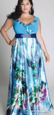 Елегантни рокли. Модели нарядных платьев для полных