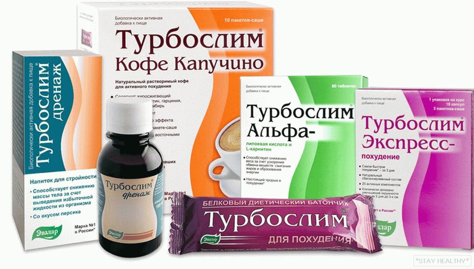 Правила за приеманене на линия за отслабване"Turboslim"