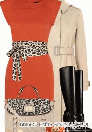 Какво да облечете с оранжева рокля, фото