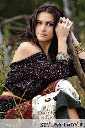 Цыганский стиль одежды