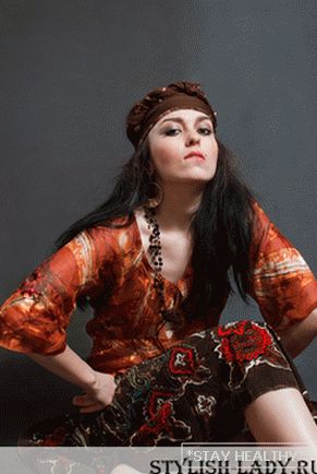 Цыганский стиль одежды